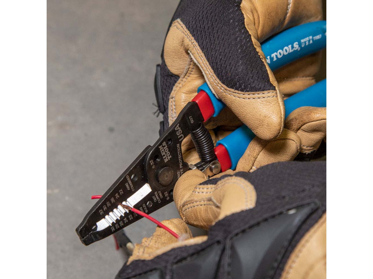Klein Tools Kurve Wire Stripper/Cutter Solid 20-30 AWG & Stranded 22-32 AWG Wire Klein 11057