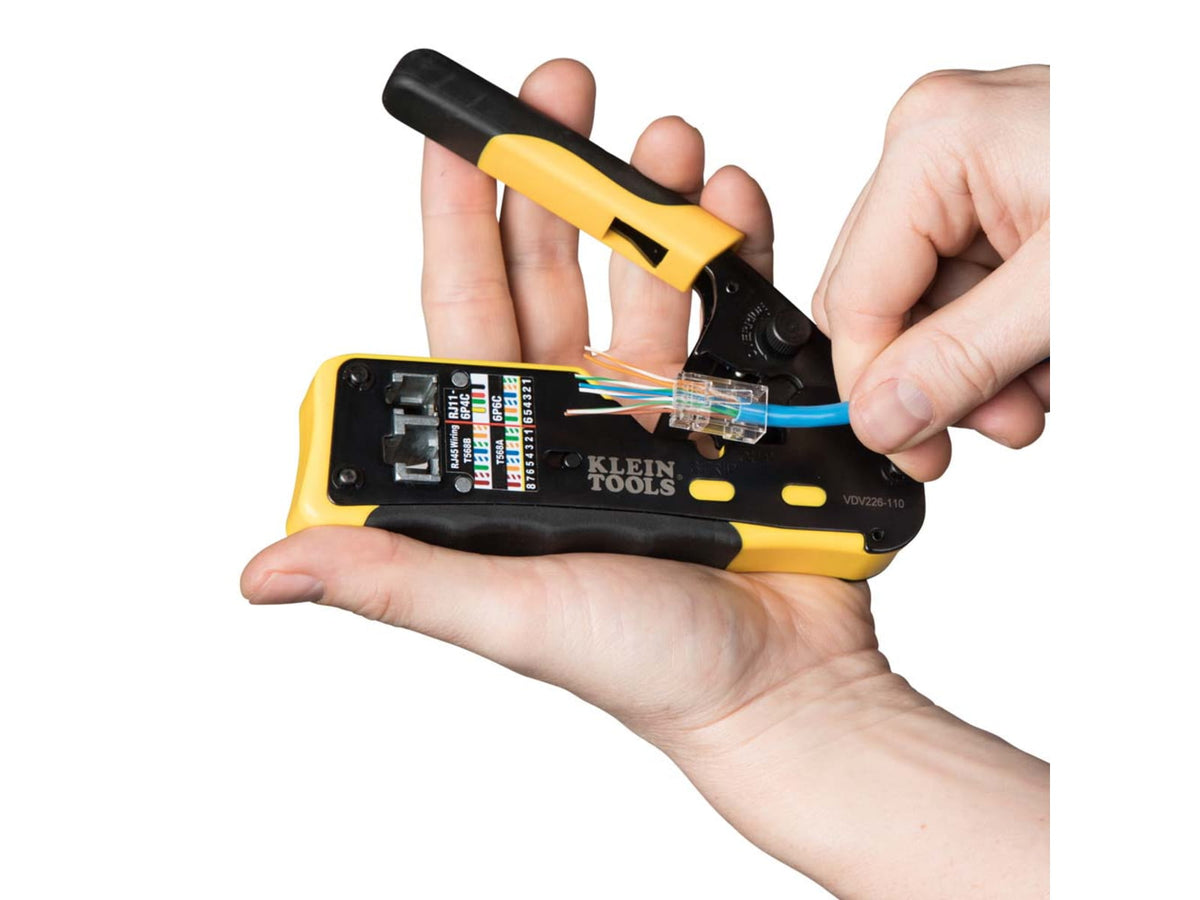 Klein Tools Modular Crimper Pass-Thru VDV226-110