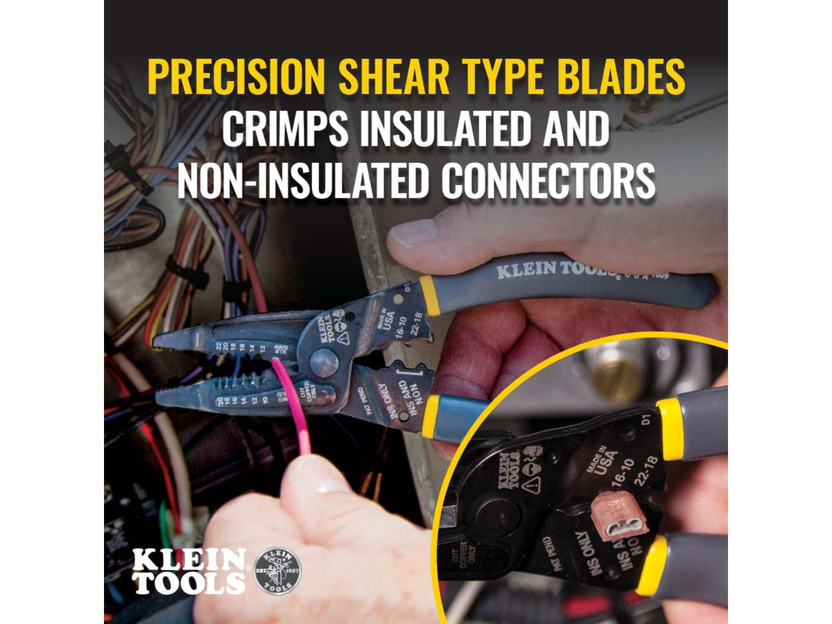 Klein Tools Nose Wire Stripper/Crimper Long 1009