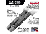 Klein Tools Pliers w/Crimper Hybrid J215-8CR