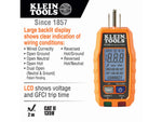 Klein Tools Premium Electrical Test Kit Orange/Black