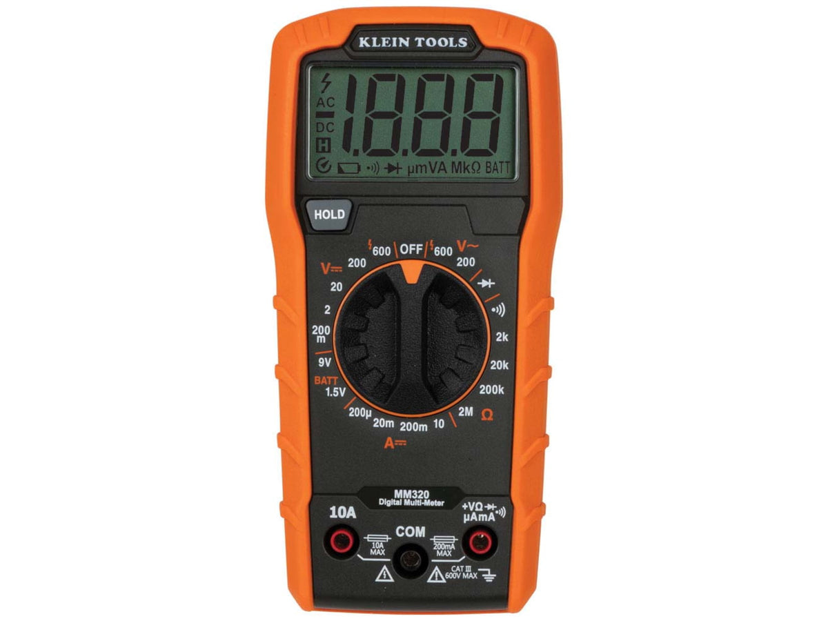 Klein Tools Premium Electrical Test Kit Orange/Black