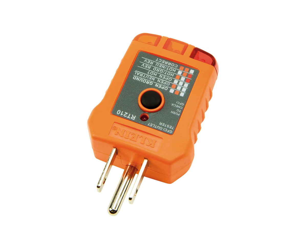 Klein Tools Receptacle Tester GFCI RT210