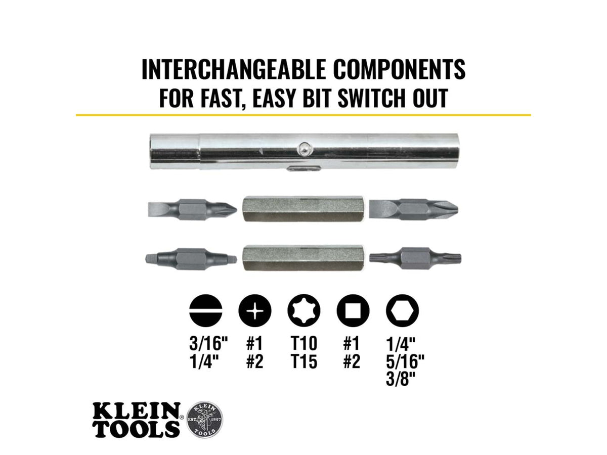 Klein Tools Screwdriver/Nut Driver 11-in-1 32500