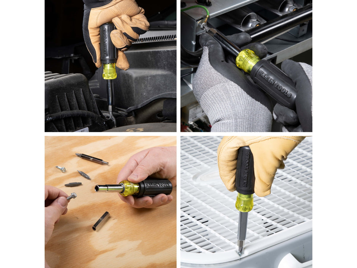 Klein Tools Screwdriver/Nut Driver 11-in-1 32500