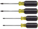Klein Tools Square Reces Screwdriver Set 4Piece Black/Yellow 85664