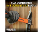 Klein Tools Straight-Claw Hammer 18oz 15In Orange/Black