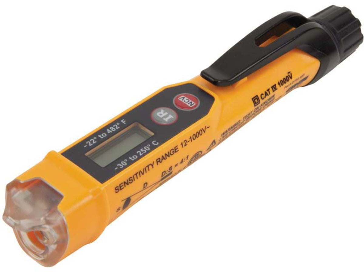 Klein Tools Voltage Tester w/Infrared Thermometer Non-Contact NCVT-4IR