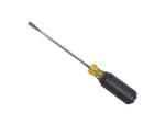 Klein Tools Wire Bending Cabinet Tip Screwdriver 6In Black/Yellow 605-6B