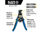 Klein Tools Wire Stripper/Cutter 8-22 AWG Katapult 11063W