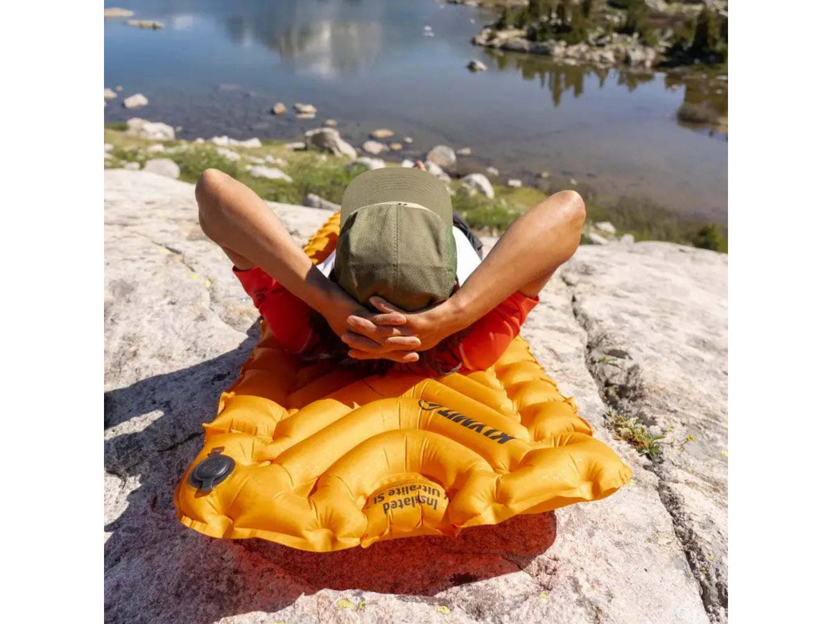 Klymit Insulated Static V Lite Sleeping Pad Mango Orange Regular 1409835