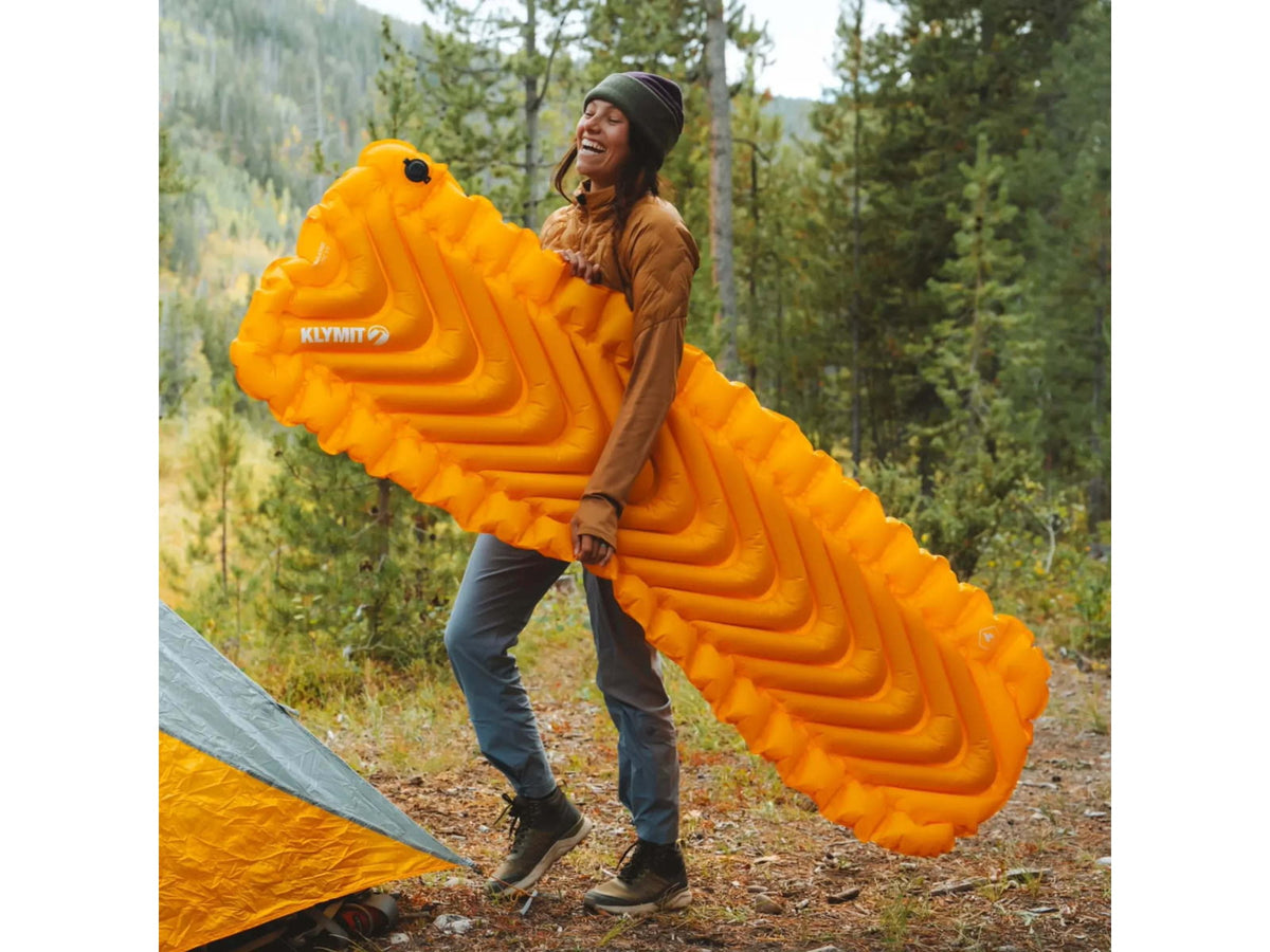 Klymit Insulated Static V Sleeping Pad Safron Regular 1409834