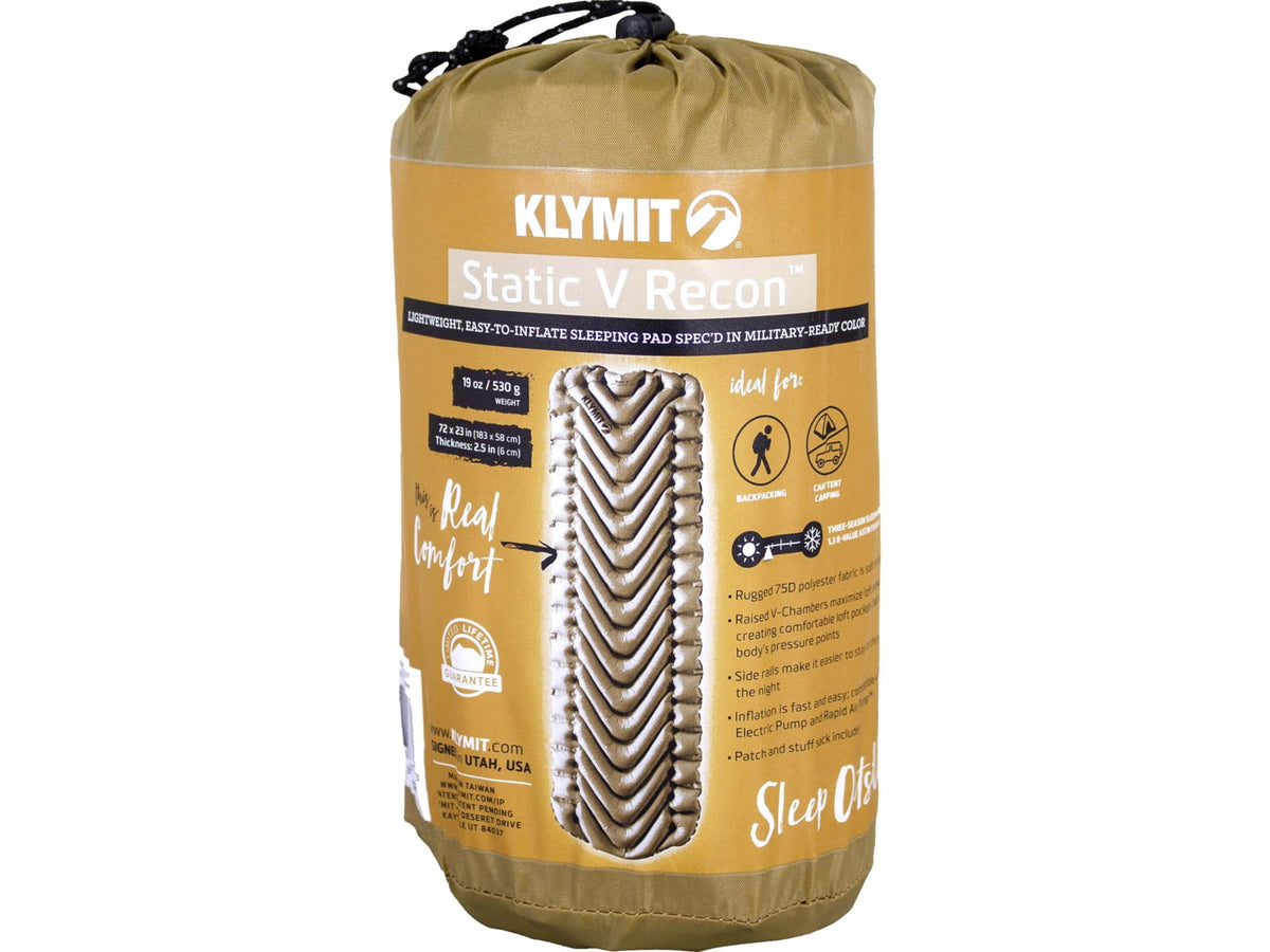 Klymit Static V Sleeping Pad Recon Regular 1409836