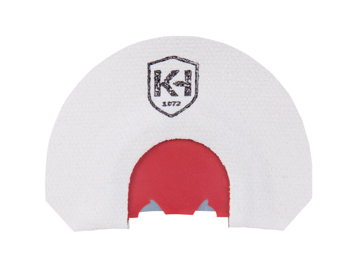 Knight & Hale Barber's Cut Mouth Turkey Call White/Red KHT0222