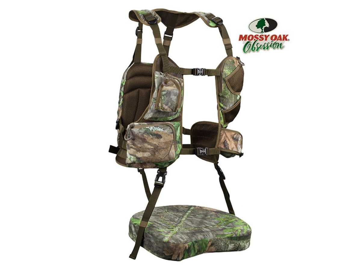 Knight & Hale Run N Gun Turkey Hunting Vest 198 cubic in Mossy Oak Obsession