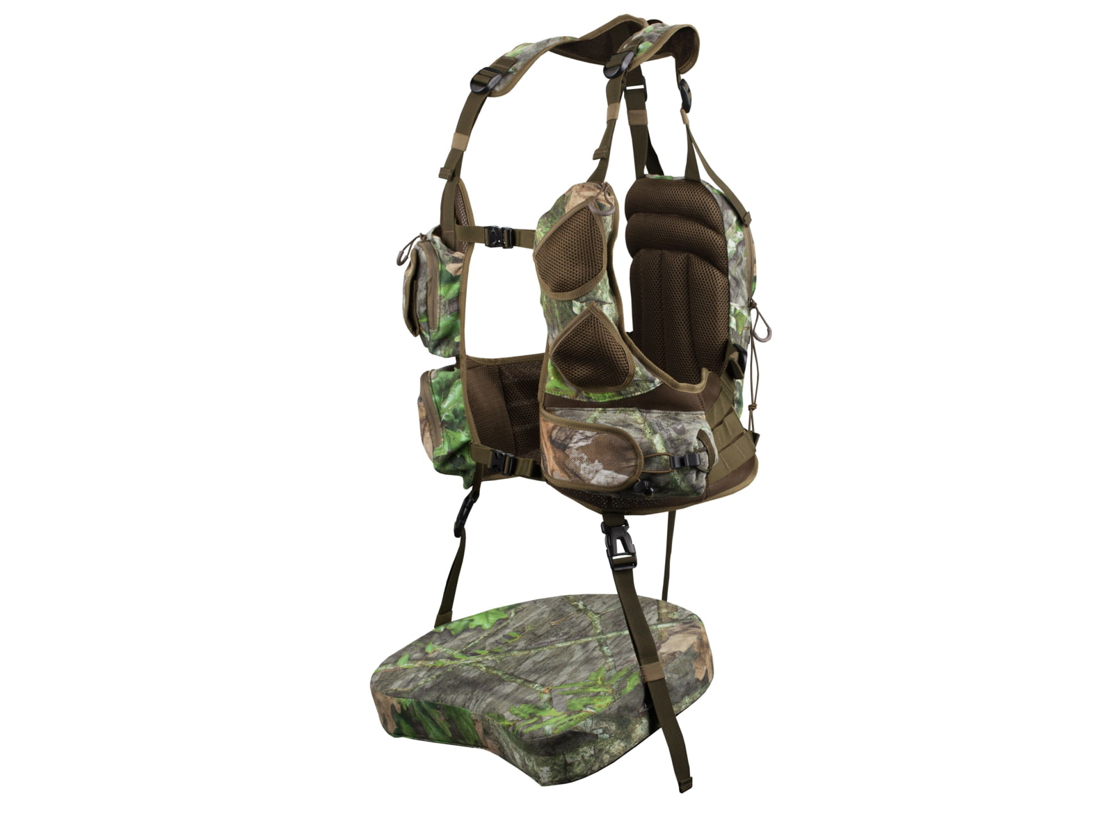 Knight & Hale Run N Gun Turkey Hunting Vest 198 cubic in Mossy Oak Obsession