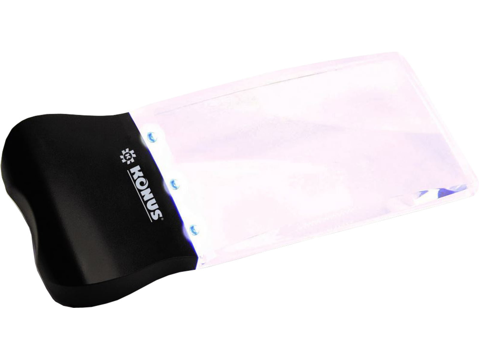 Konus 2x Table Magnifier Loupe w/3 LED Lights 3374