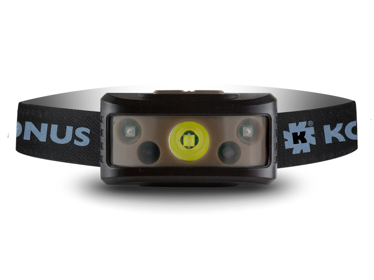Konus KonusFlash LED 7 Headlight 236 Lumens White XPG LED Bulb Black 3924