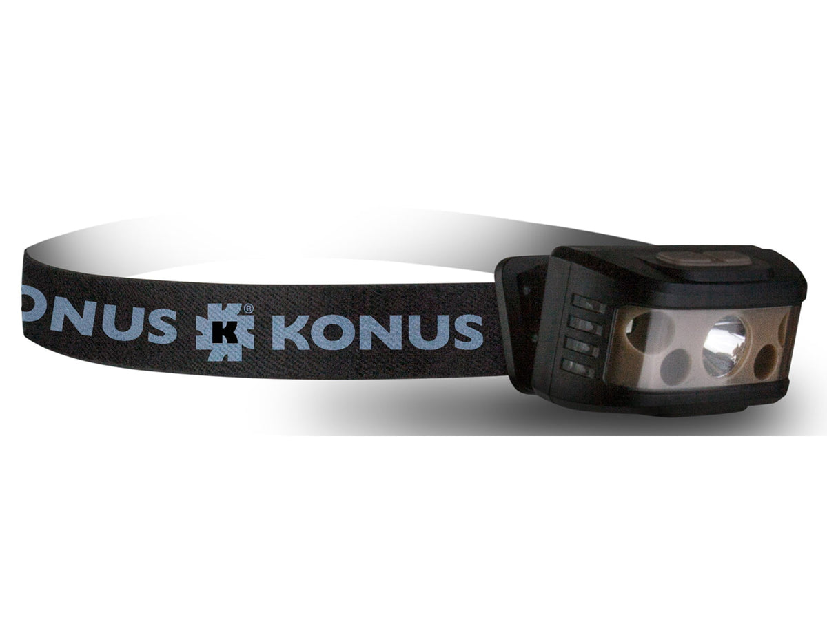 Konus KonusFlash LED 7 Headlight 236 Lumens White XPG LED Bulb Black 3924