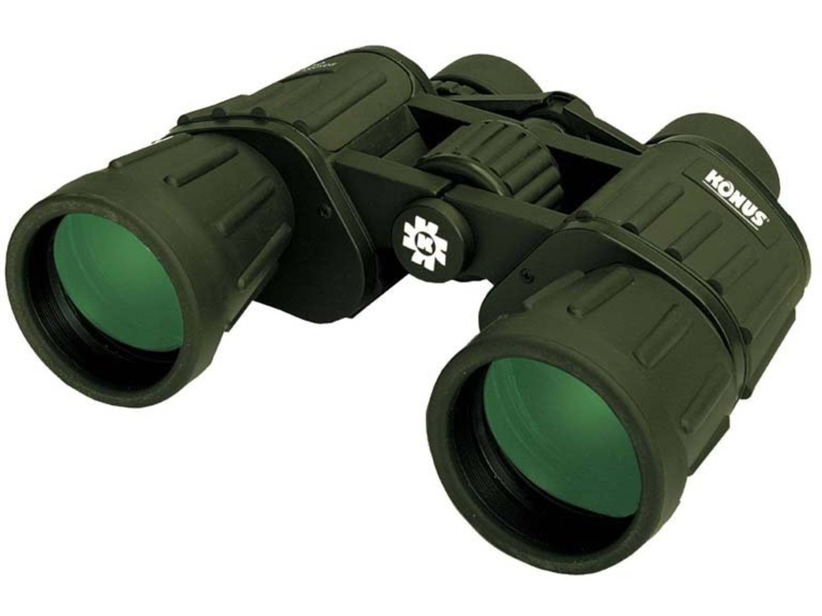 Konus Army 8x42mm Porro Prism Binoculars Green 2170