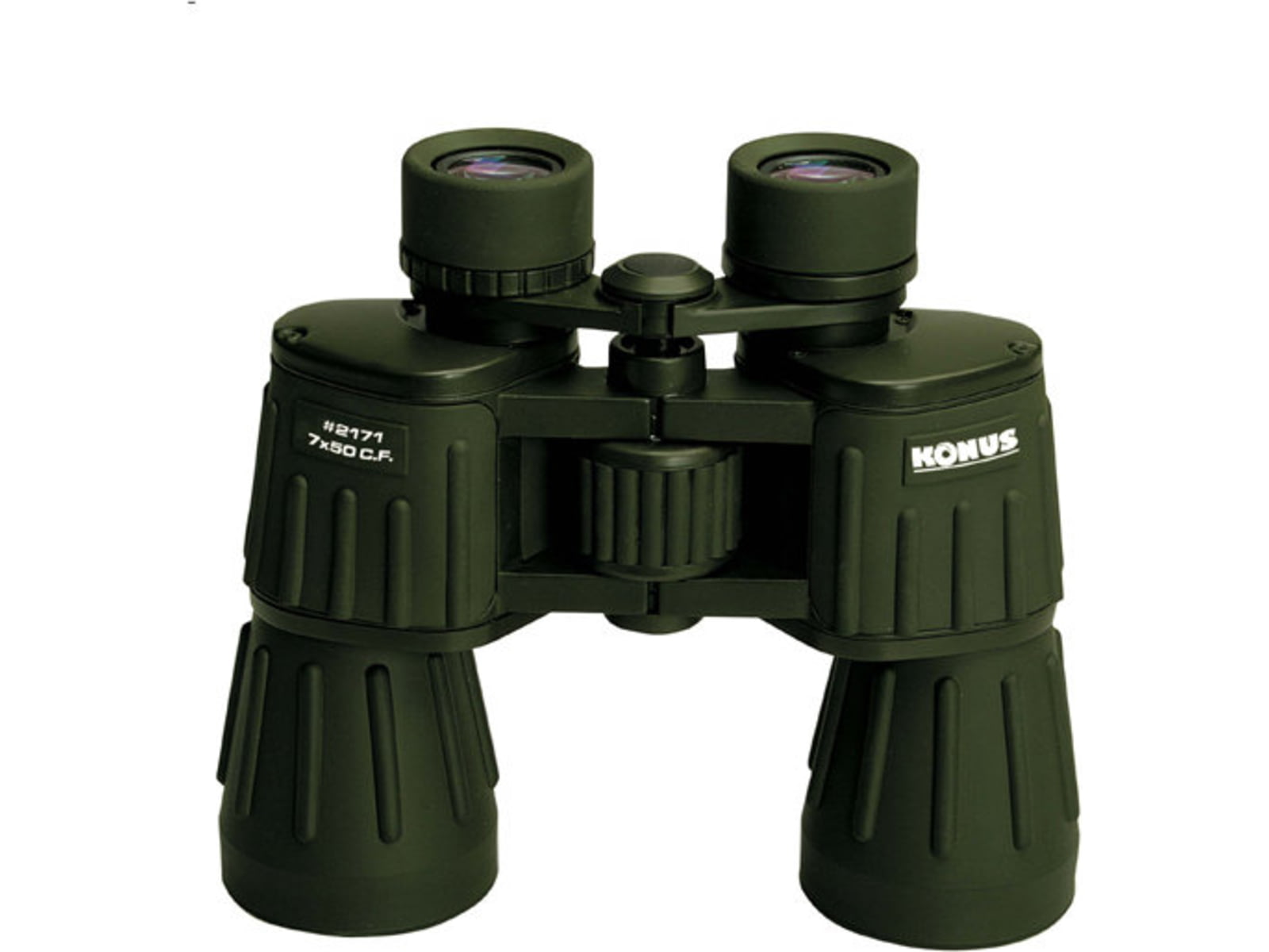 Konus Army 7x50mm Porro Prism Binoculars Green 2171