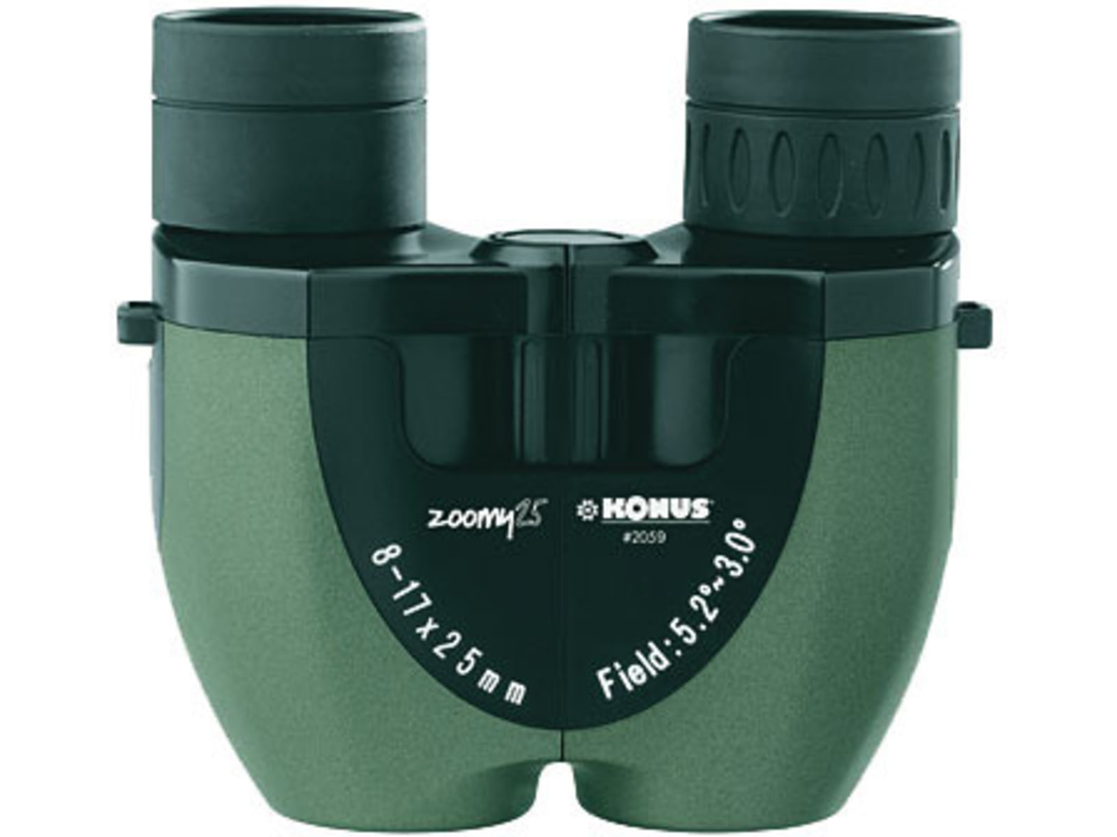 Konus Zoomy-2 8-17x25mm Roof Prism Pocket Zoom Binoculars Black/Gold 2059