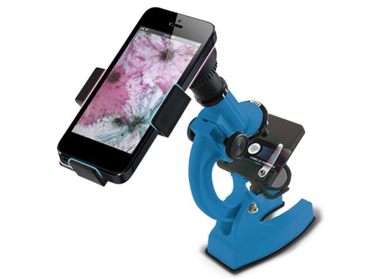 Konus STUDY-4 100x-450x-900x Biological MicroscopeBlue/Black 5014