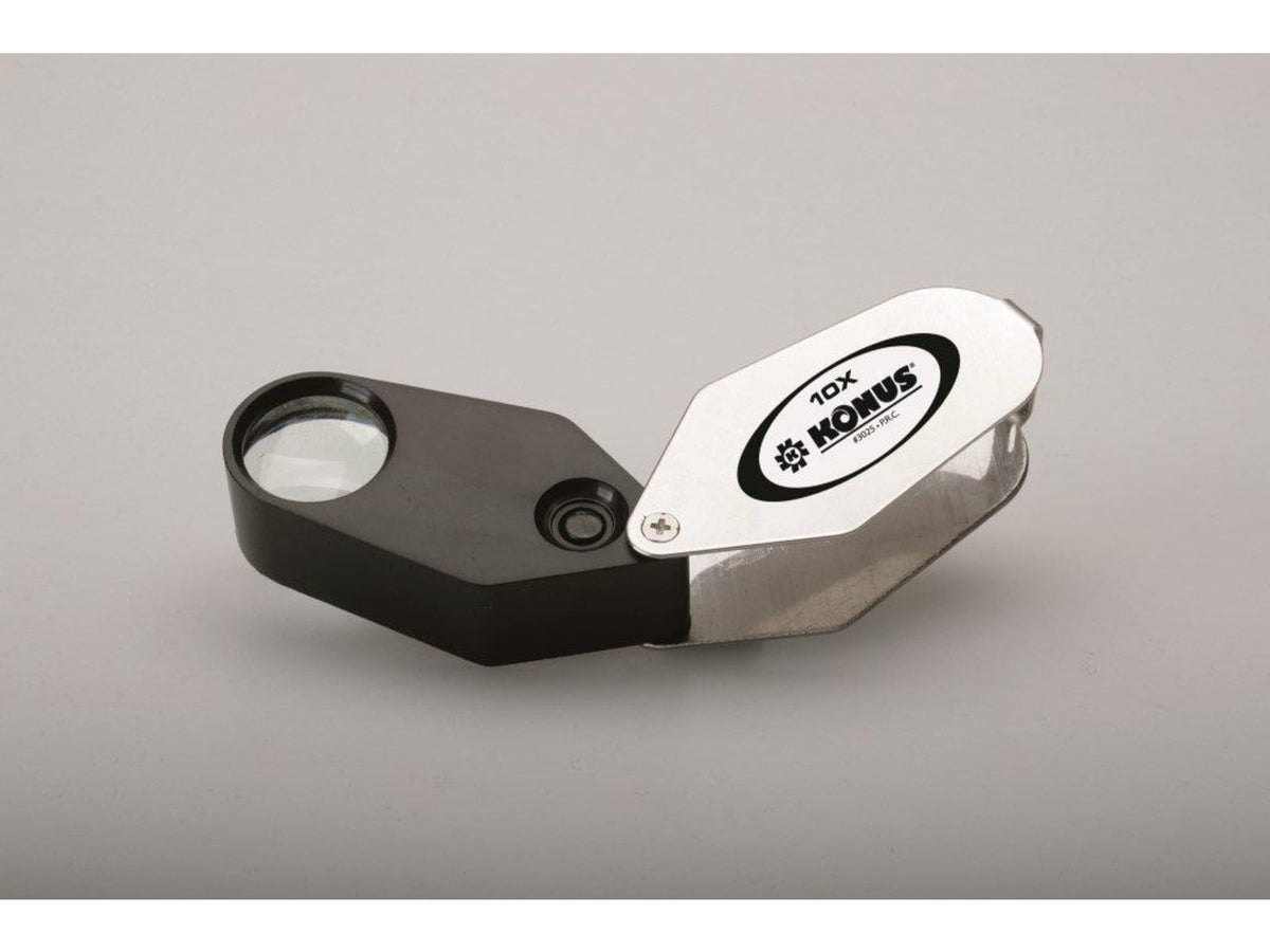 Konus Microscope Accessory Light Metal Linen Tester with 10X Magnification 3025