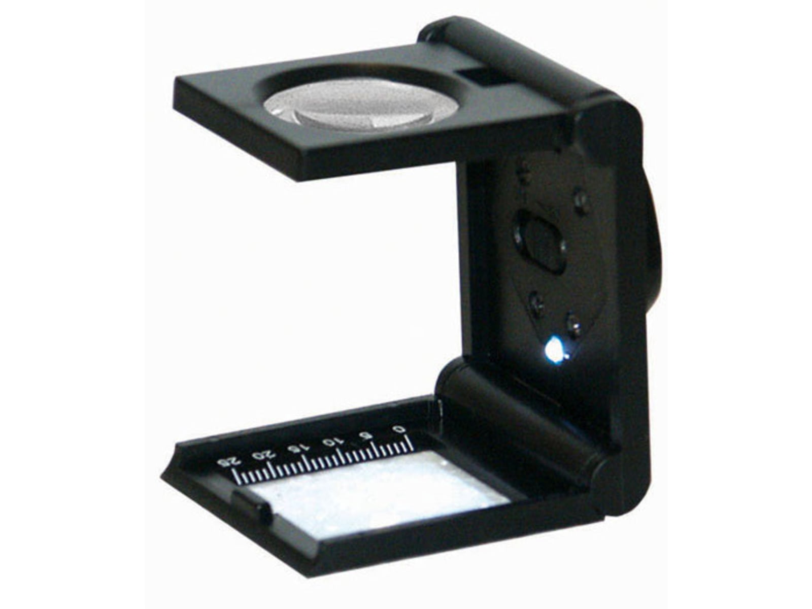 Konus Plastic Body Linen Tester w/ 5X Magnification & Light - 3057