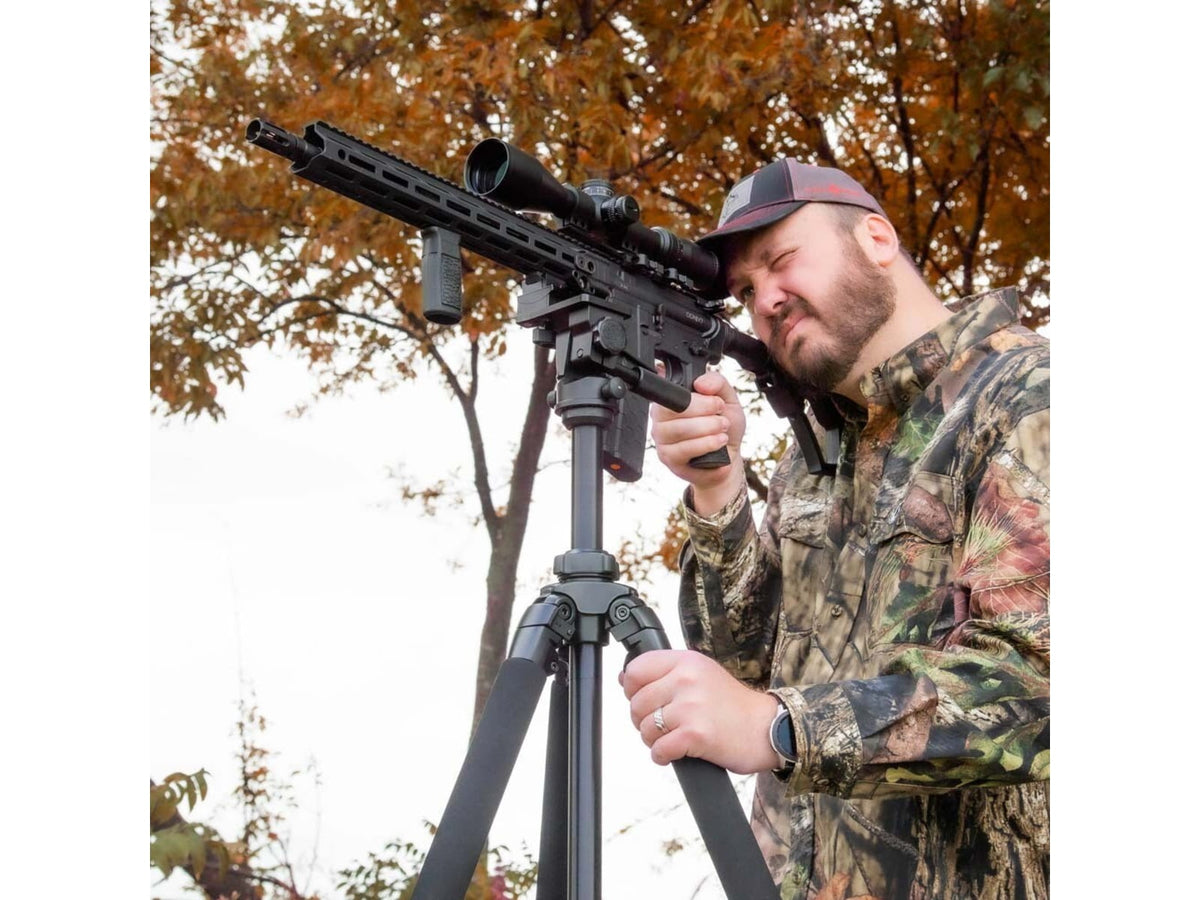 Kopfjager K700 AMT Tripod w/ Reaper Rail Black KJ85003K