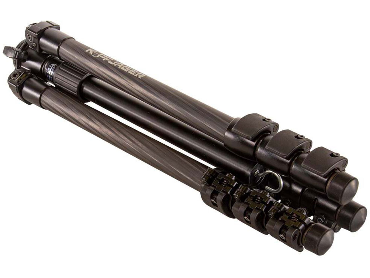 Kopfjager K800 Carbon Fiber Tripod Without Head Black KJ85002