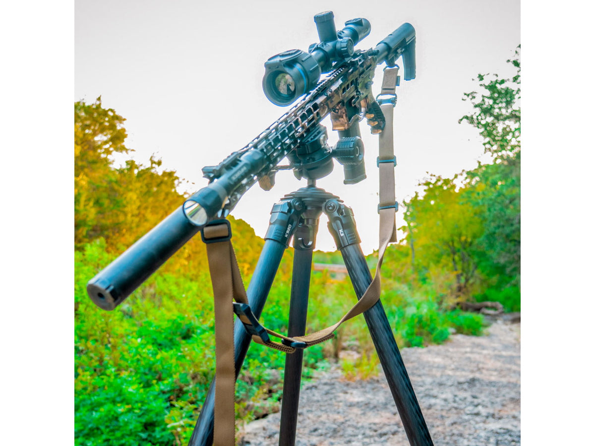 Kopfjager K920 Tripod 37.1-66.4in Height Range Black KJ85009