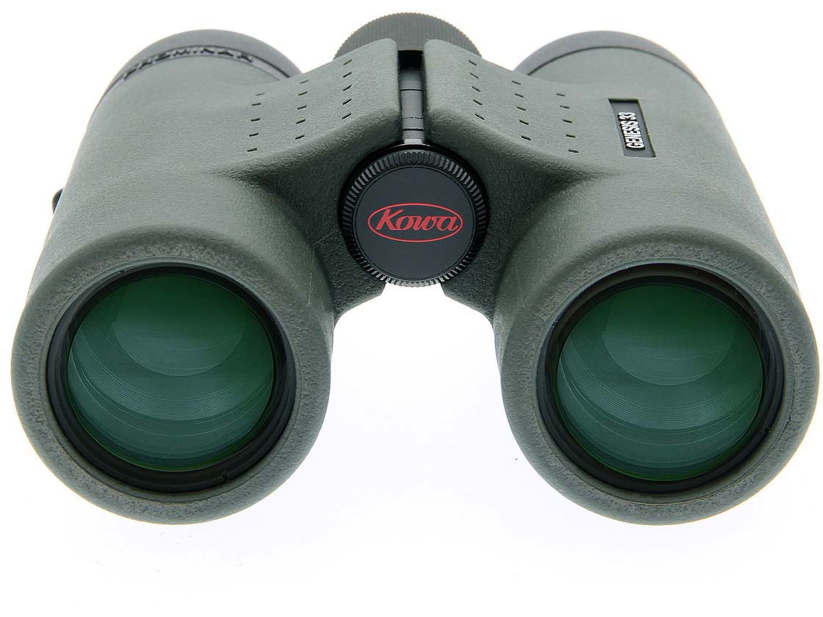 Kowa Genesis 33 10x33mm Roof Prism Prominar XD Binoculars Textured Polymer Green