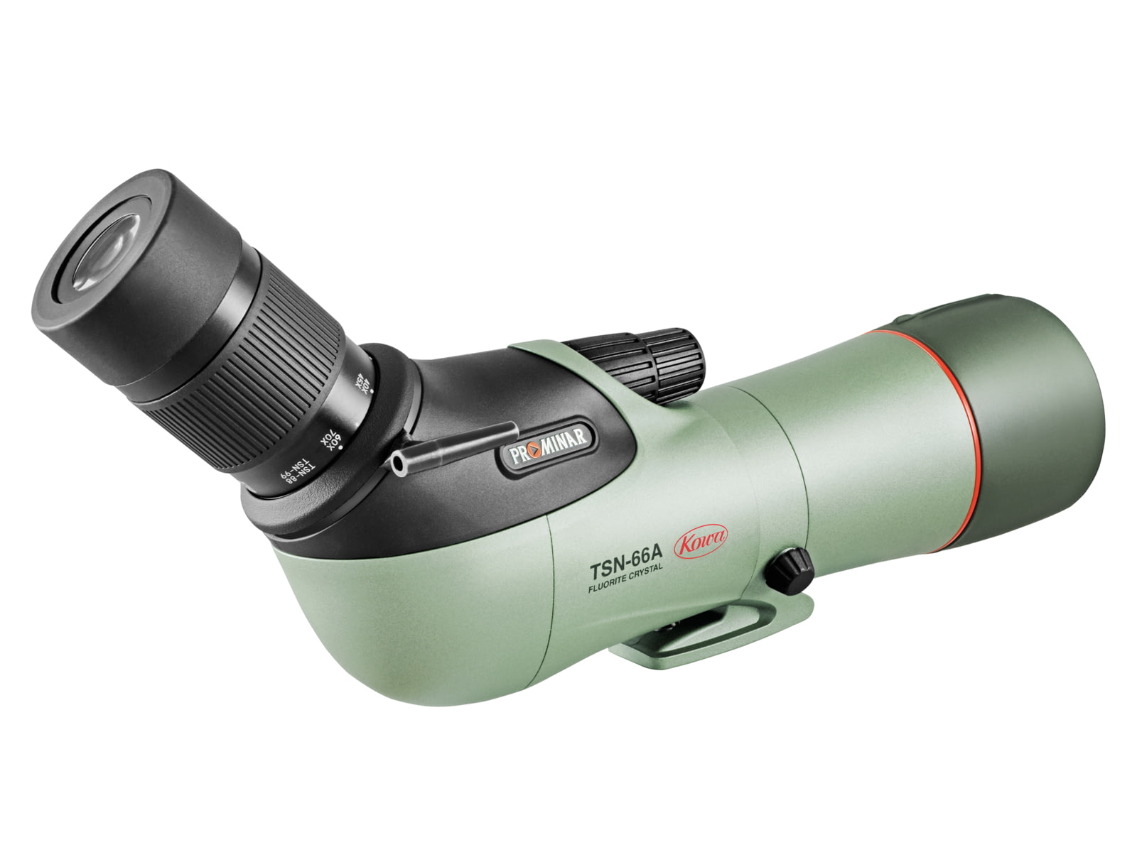Kowa TSN-66A ZM Prominar 25-60x Spotting Scope Set Powder Coated Green TSN-66A ZM SET