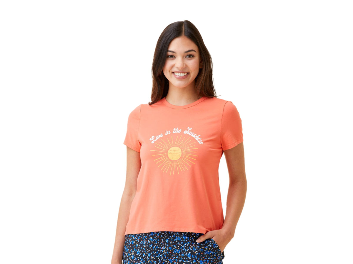 Krimson Klover Aila Solid Short Sleeve Tops - Women's Live