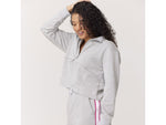 Krimson Klover Holly 1/2 Zip Shirt - Women's Mid HTR Grey