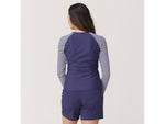 Krimson Klover Mae Swimshirt - Women's Stripe Indigo