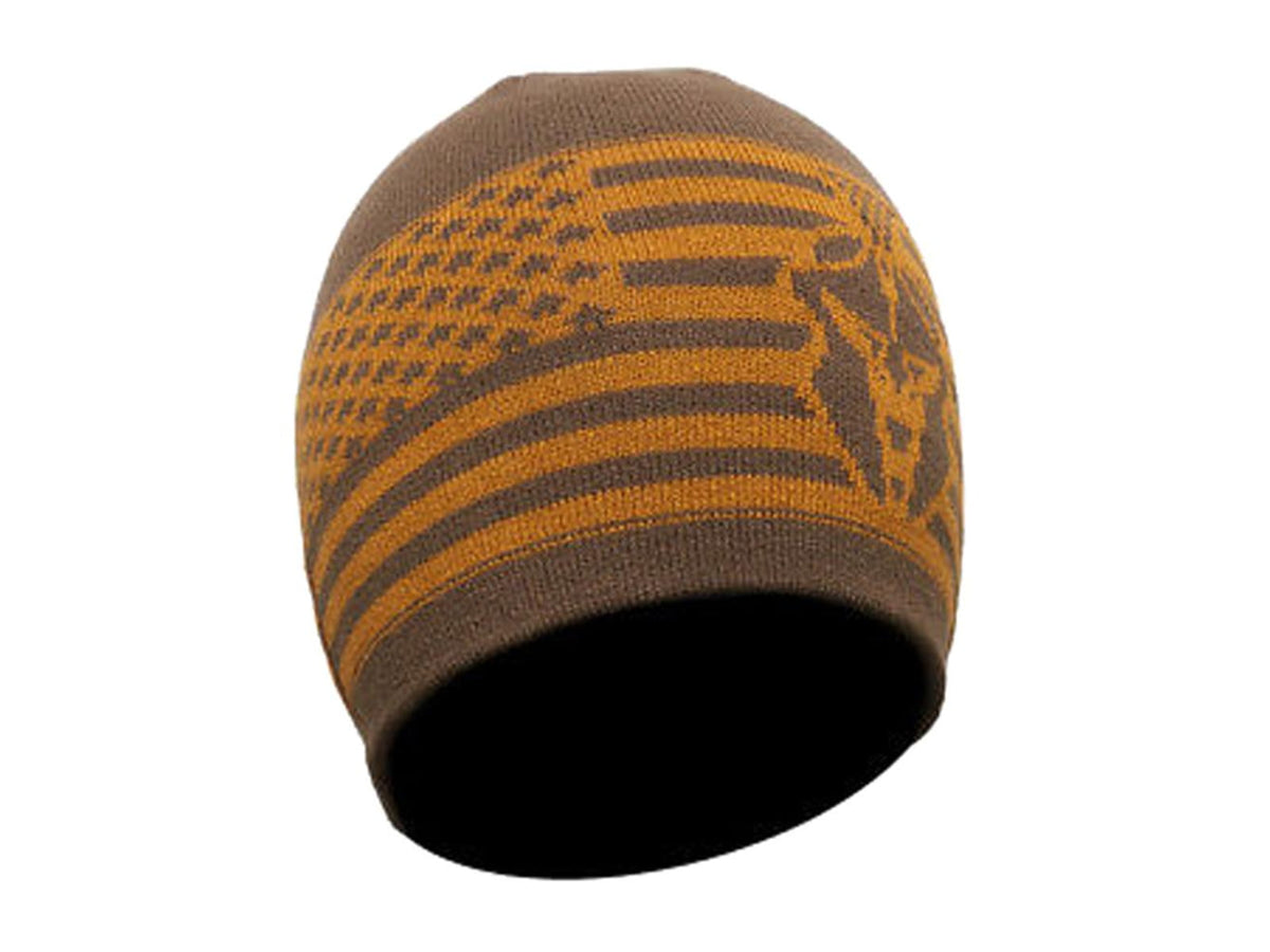 Kryptek Flag Beanie Brown One Size 18FLABHBR