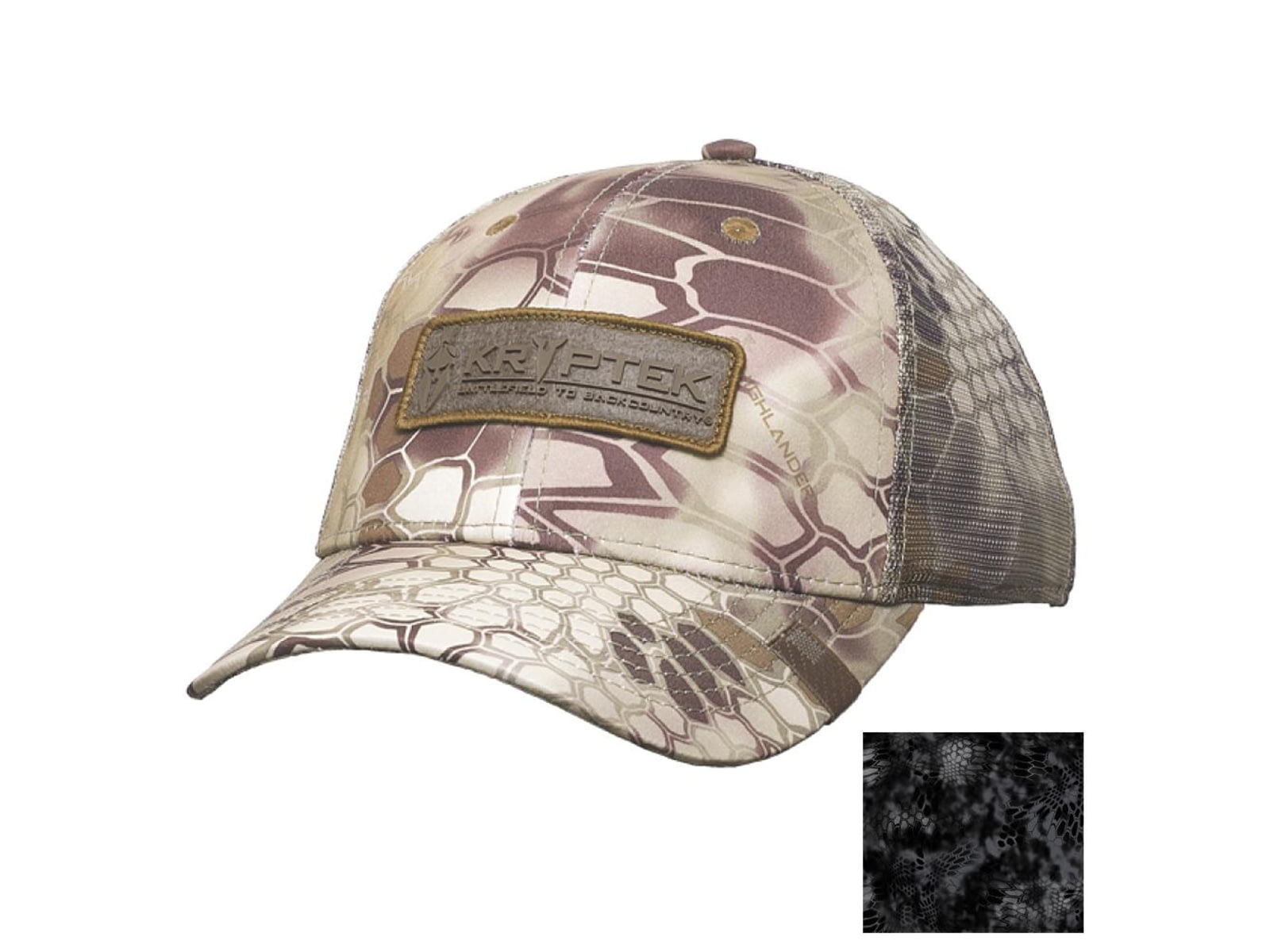 Kryptek SW Patch Hat - Men's Typhon/Black OS 18SWPHTB