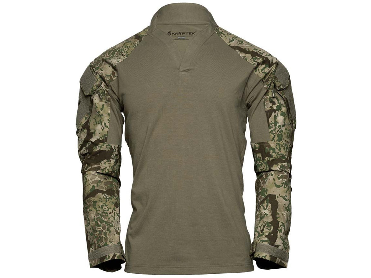 Kryptek Tactical Long Sleeve Rugby - Men's Obskura Transitional M
