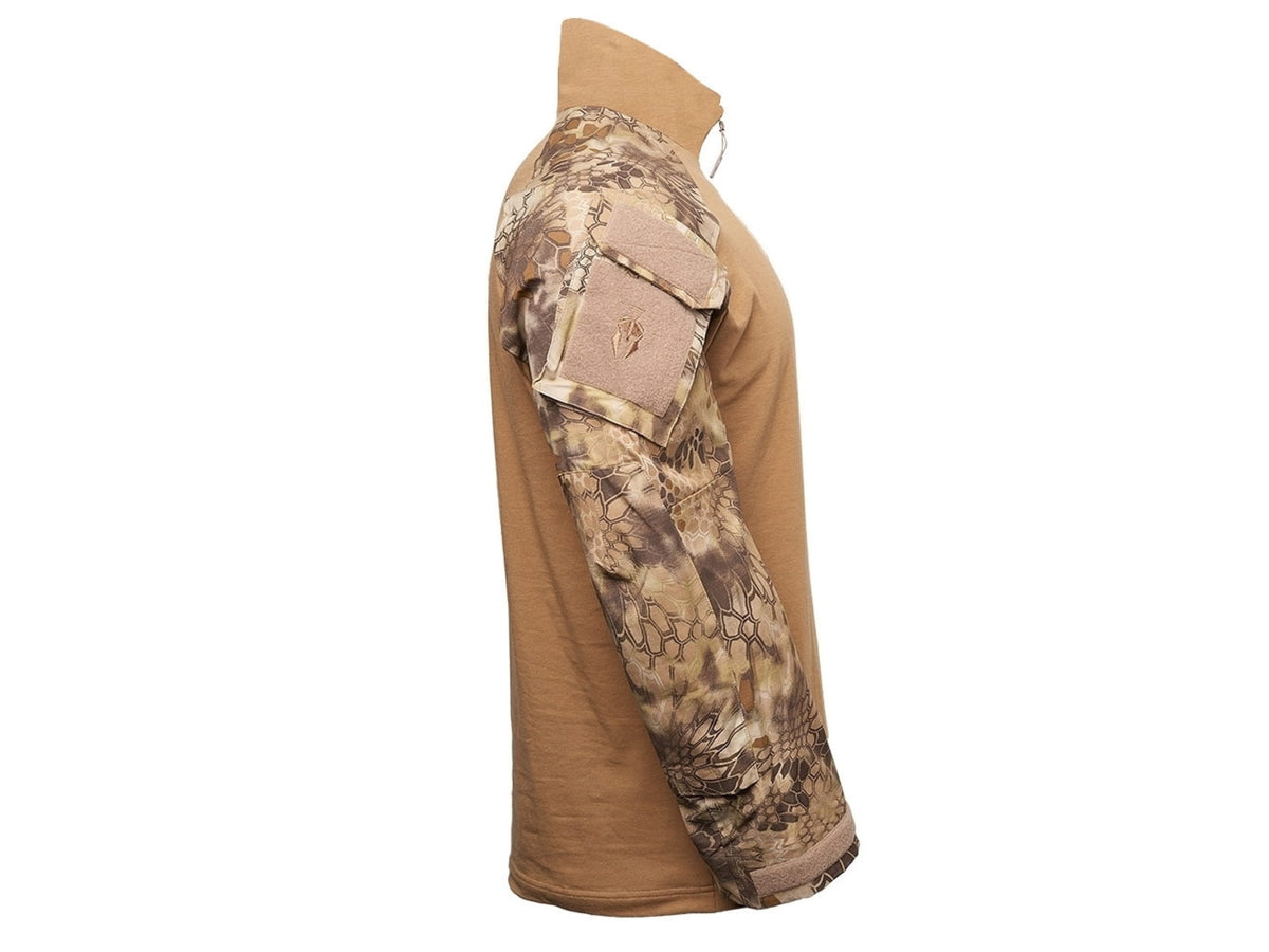 Kryptek Tactical III Long Sleeve Zip - Men's Highlander XL/Reg