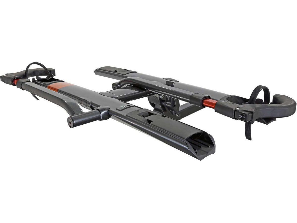 Kuat 2in Sherpa 2.0 - 2-Bike Rack Gray Metallic and Orange Anodize SH22G