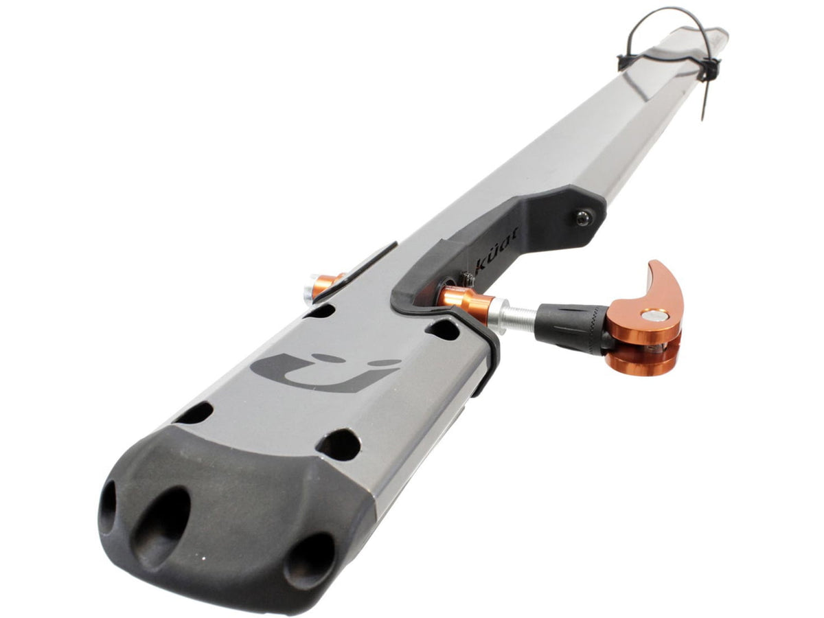 Kuat TRIO - Fork Mount Carrier Gun Metal Gray & Orange TR01