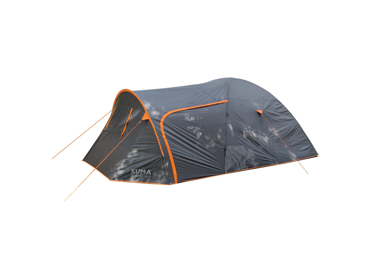 Kuma Outdoor Gear Bear Den 5 Tent Graphite/Orange 483-KM-TEBD-GO-5