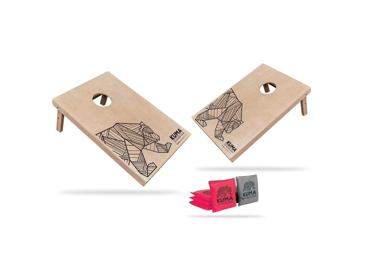 Kuma Outdoor Gear Bear Toss Updated Grey/Red 488-KM-GAME-BT