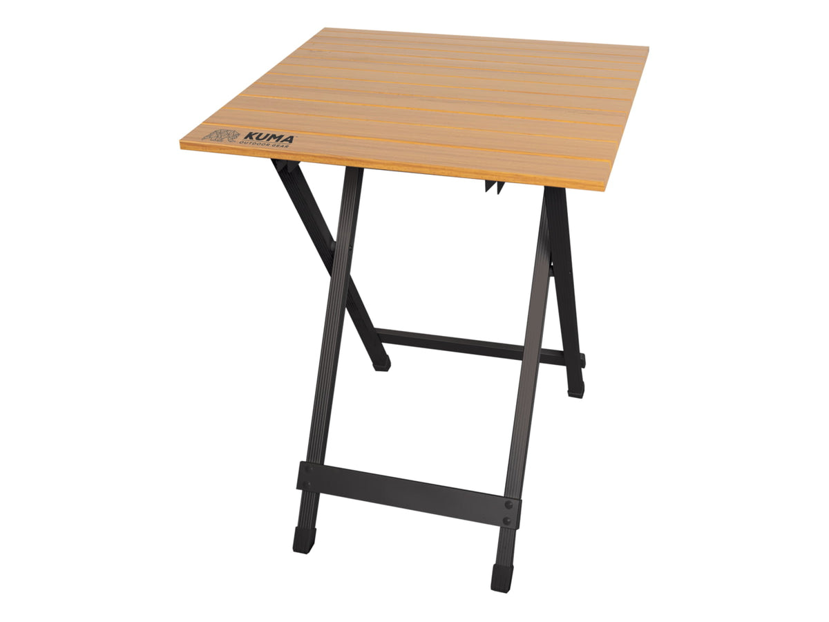 Kuma Outdoor Gear Cub Bear Table Bamboo 20in W X 20in D