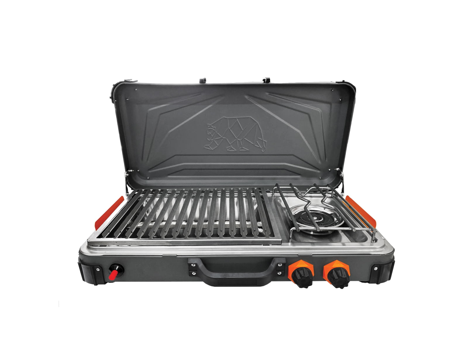 Kuma Outdoor Gear Grill & Burner Propane Stove Graphite/Black