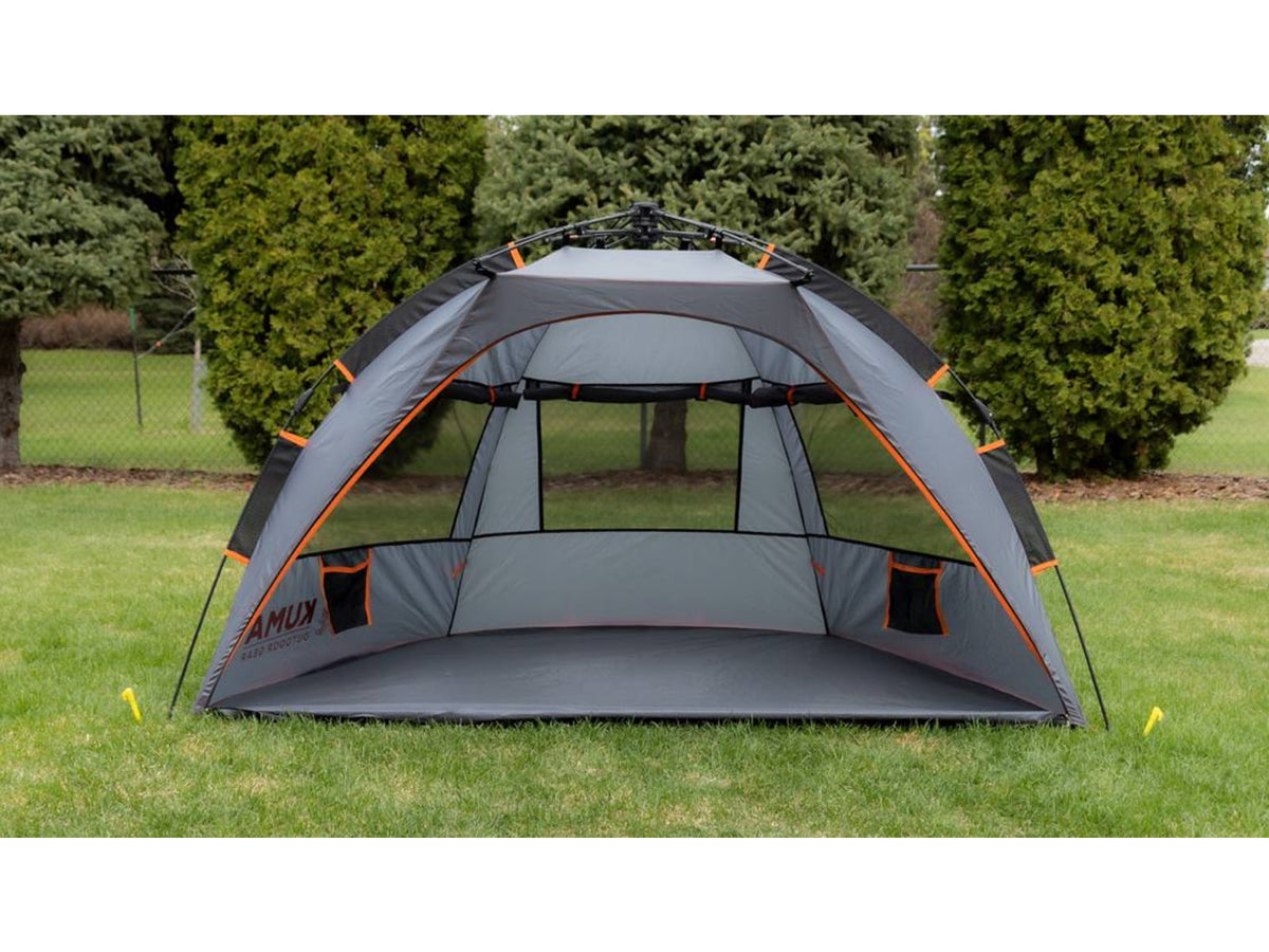 Kuma Outdoor Gear Keep It Cool Instant Shelter- Graphite/Orange 838-KM-KICIS-GROR