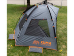 Kuma Outdoor Gear Keep It Cool Instant Shelter- Graphite/Orange 838-KM-KICIS-GROR