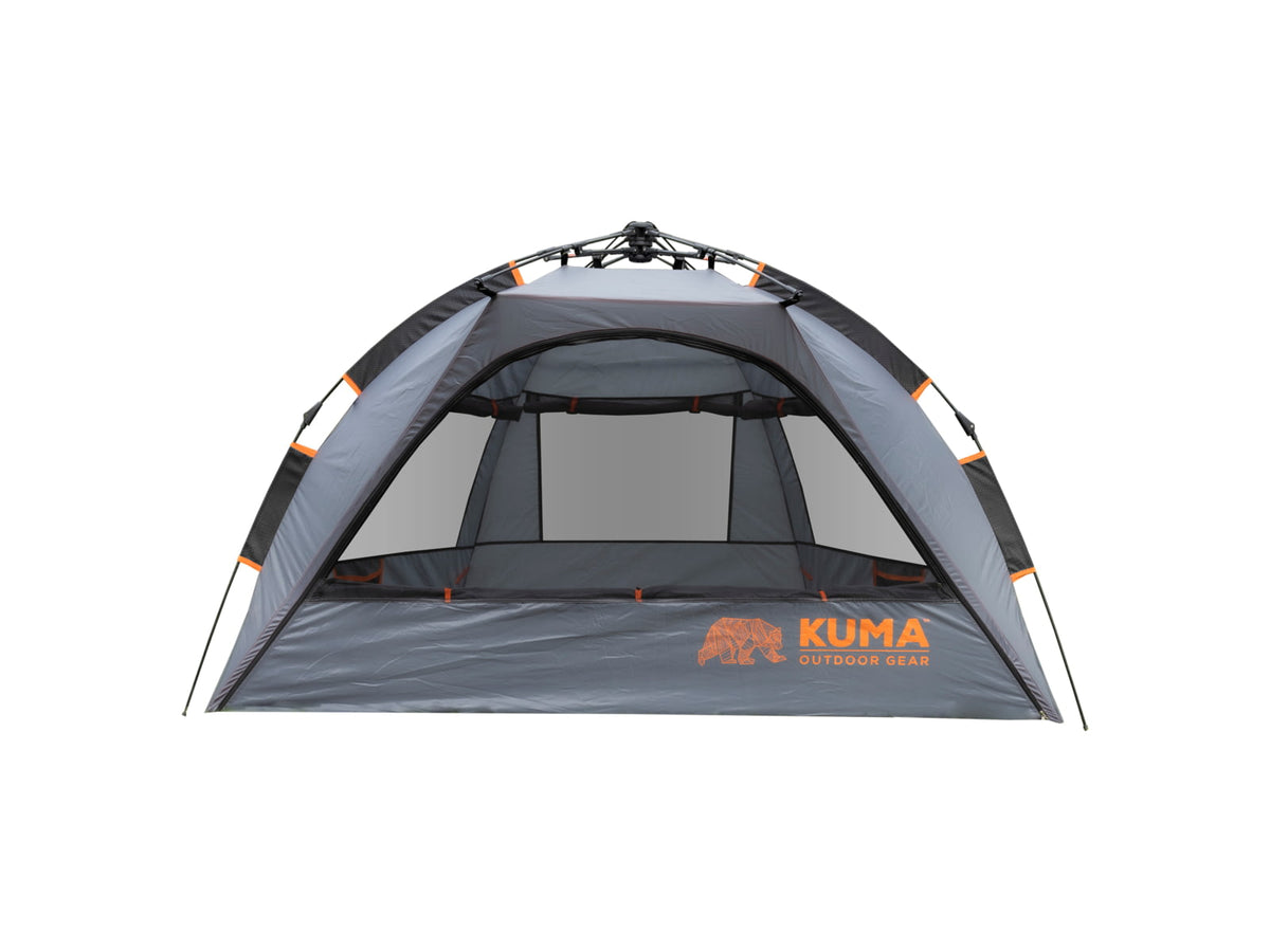 Kuma Outdoor Gear Keep It Cool Instant Shelter- Graphite/Orange 838-KM-KICIS-GROR